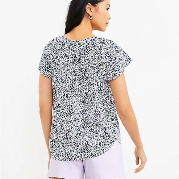 LOFT | Scoop Neck Blouse | XL - Picture 2 of 7